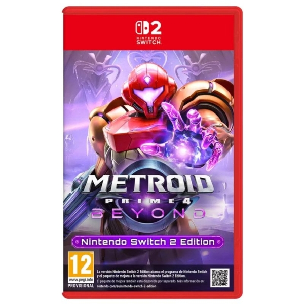 Nintendo Videojuego Metroid Prime 4: Beyond Para Consola Nintendo Switch 2 - Genero Aventura/Accion/Shooter En Primera Persona - Pegi 12