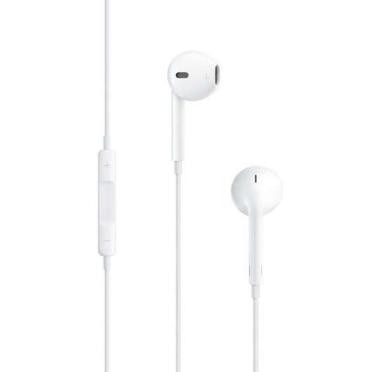 Apple Earpods Auriculares Binaurales - Microfono Integrado - Control De Volumen - Jack 3.5Mm - Color Blanco