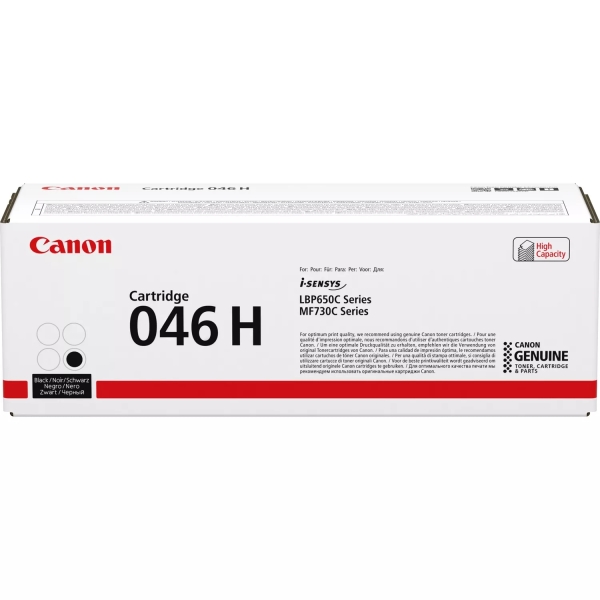 Canon 046H Negro Cartucho De Toner Original - 1254C002