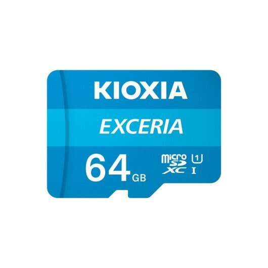 Kioxia Exceria Tarjeta Micro Sdxc 64Gb Uhs-I Clase 10 Con Adaptador