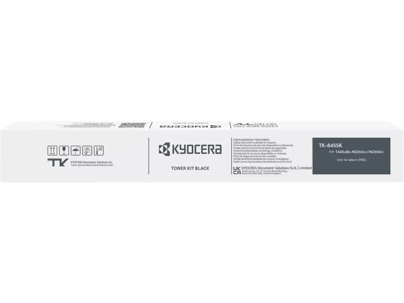 Kyocera Tk8455 Negro Cartucho De Toner Original - 1T0C2M0Nl0/Tk8455K