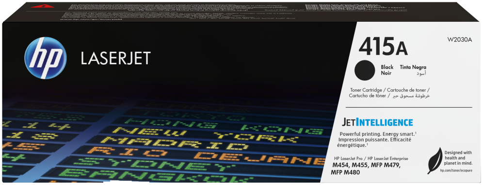 Hp Cartucho De Tóner Original Laserjet 415A Negro