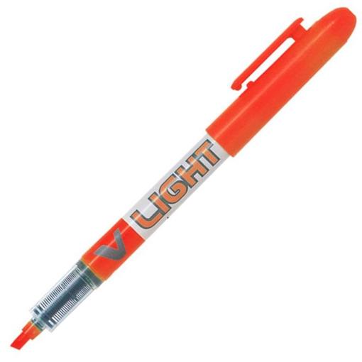 Pilot Marcador Fluorescente V Light Naranja