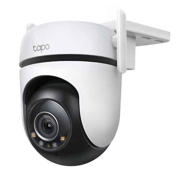 Tp-Link Tapo C520Ws Camara De Seguridad Ip 2K Qhd 4Mp Wifi - Apta Para Interior/Exterior - Vision Panoramica 360º - Vision Nocturna A Color - Deteccion Inteligente - Alarma De Luz Y Sonido Personalizable