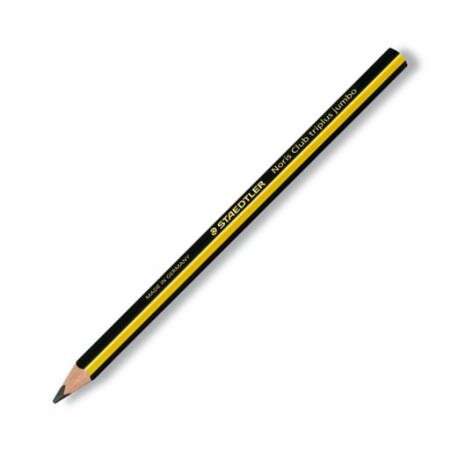 Staedtler Noris 119 Jumbo Lapiz De Grafito Triangular - Mina Hb2 Ultrarresistente De 4Mm - Madera De Bosques Sostenibles