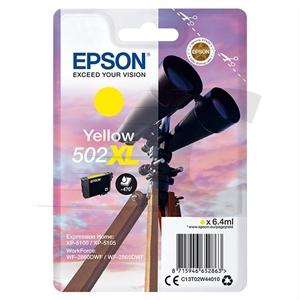 Epson Tinta Amarillo Xp-5100, 5105 / Wf2860Dwf,2865Dwf - Nº 502Xl