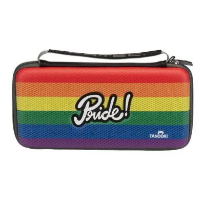 Fr-Tec Funda De Transporte Tanooki Pride Para Nintendo Switch - Diseño Rompedor - Olor A Frutas Tropicales - Espacio Especial Para Juegos - Soporte Para Consola - Color Varios