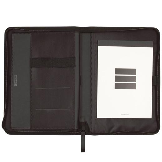 Finocam Portadocumentos Cremallera A5 Nopal Negro