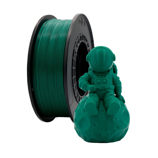 Filamento 3D Pla - Diametro 1.75Mm - Bobina 1Kg - Color Verde Oscuro