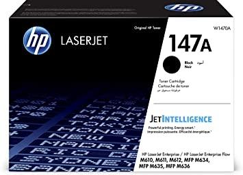 Hp Toner Negro Laser M611, M612, M635, M636 - 147A