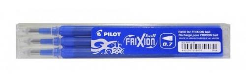 Pilot Recambio Bolígrafo Frixion 0.7 Azul Pack 3 Ud