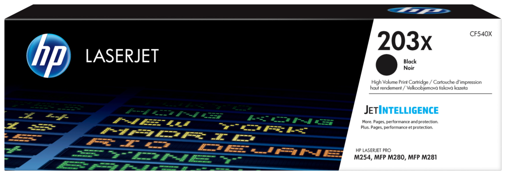 Hp Cartucho De Tóner Original Laserjet 203X Negro De Alta Capacidad