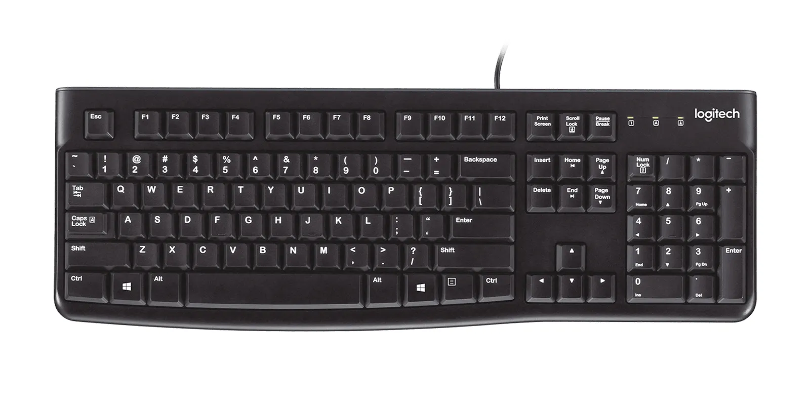 Logitech 920-002499 Teclado Universal Usb Qwerty Español Negro
