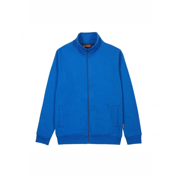Upower Sotra Sudadera De Trabajo Sin Capucha - Talla L - Cremallera, Polialgodon Perchado, Diseño Ergonomico, Puños Y Dobladillo Elastico, Bolsillos Laterales, Proteccion Dpi1 - Color Azul Regio