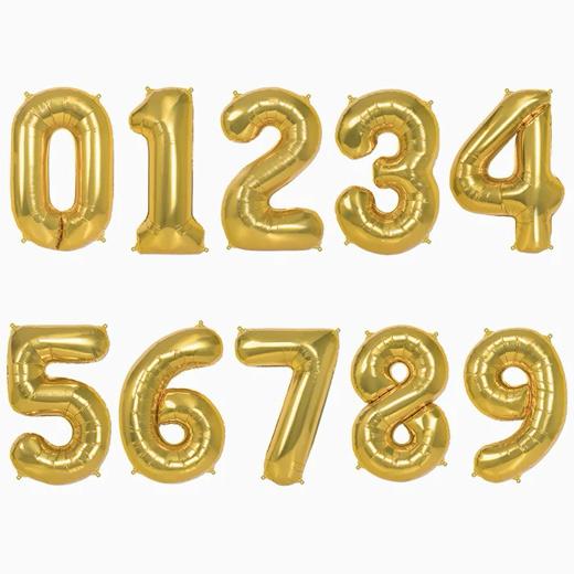 Oh Yeah Globo Poliamida Nº0 100Cm Oro Metalizado