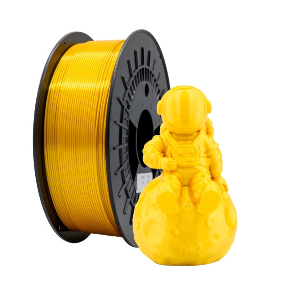 Filamento 3D Pla Silk - Diametro 1.75Mm - Bobina 1Kg - Color Oro
