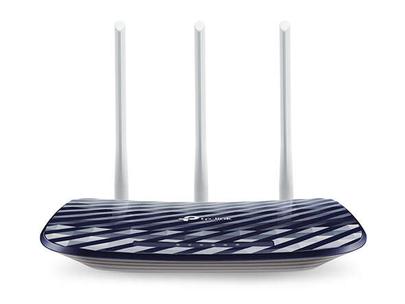 Tp-Link Router Inalambrico De Banda Dual Ac750 -  300Mb En 2,4Ghz Y 433Mb En 5Ghz - 4P Ethernet - 2 Antenas Fijas