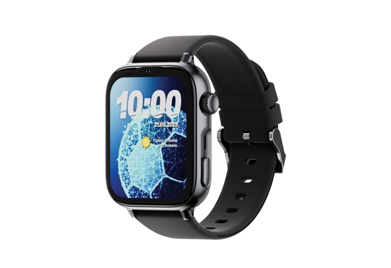 Savefamily Reloj Inteligente Smartwatch Infantil Savewatch Plus 2 - Pantalla Amoled - Carcasa Negra - Correa Silicona Negra