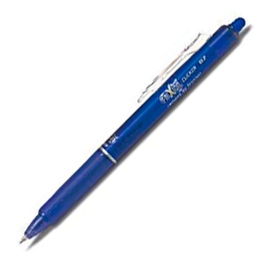 Pilot Bolígrafo Tinta Borrable Frixion Clicker 0.7 Azul
