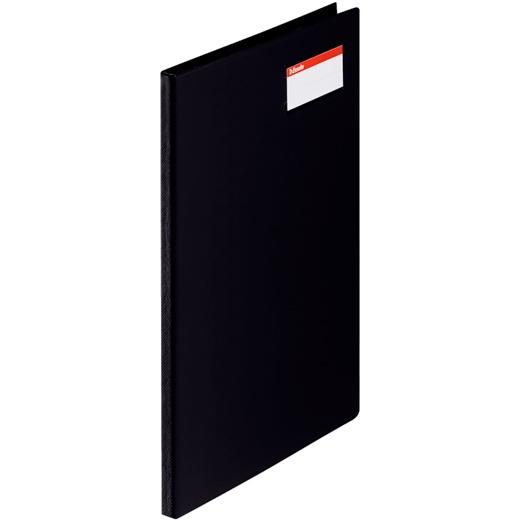 Esselte Carpeta Con Pinza Miniclip Lateral A4 C/Tarjetero Pvc Negro