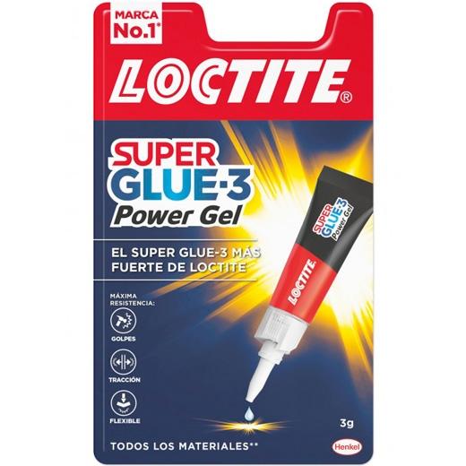 Loctite Super Glue-3 Adhesivo Instantáneo Power Gel 3Gr Transparente