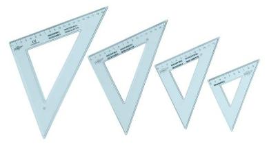 Faibo Escuadra Escolar 25 Cm Irrompible