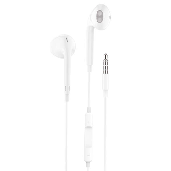 Techonetech Ear Tech Auriculares Intraurales - Microfono Integrado - Mini Jack 3.5Mm - Asistente Voz - Cable De 1.20M