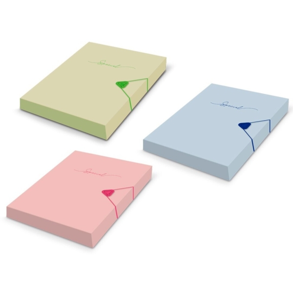 Bismark Carpeta Para Proyectos A4 - Medidas 310X230X40Mm - Fabricada En Polipropileno - Cierre Con Goma - Colores Pastel Surtidos