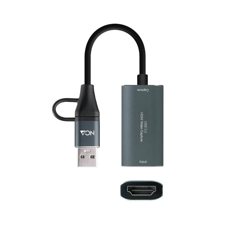 Nanocable Capturadora De Video/Audio 4K/30Hz