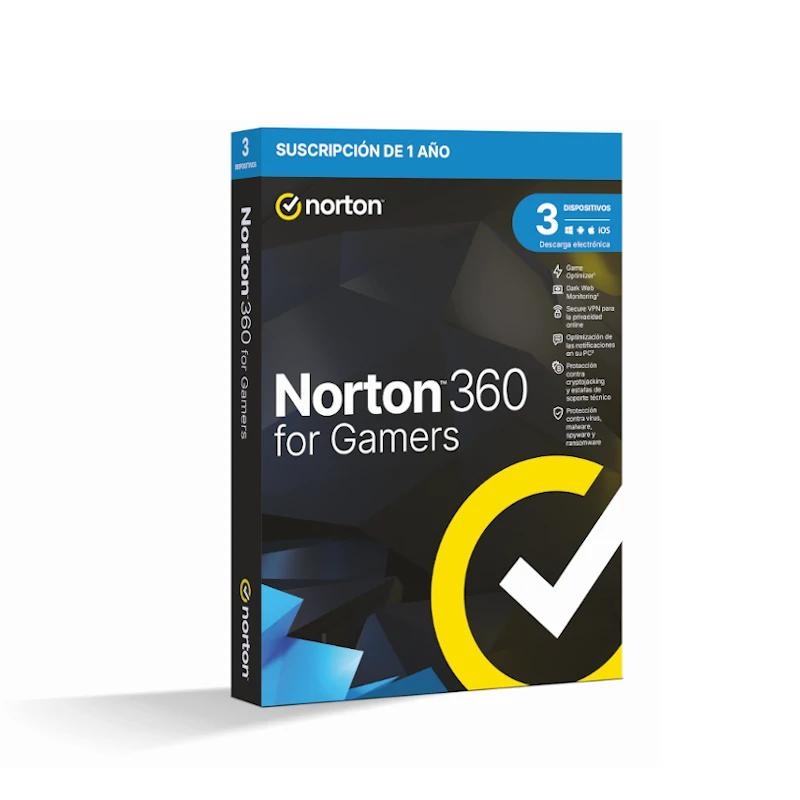 Norton 360 Gamers 50Gb Es 1 Us 3 Dispositivo 1A