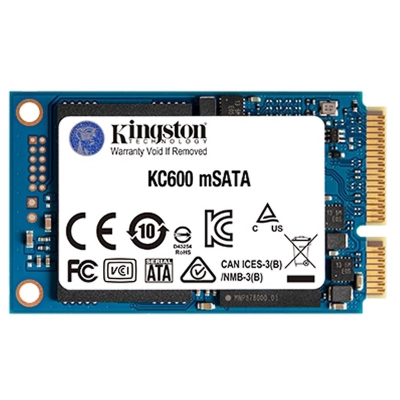 Kingston Skc600Ms/256G Ssd 256Gb Tlc 3D Msata