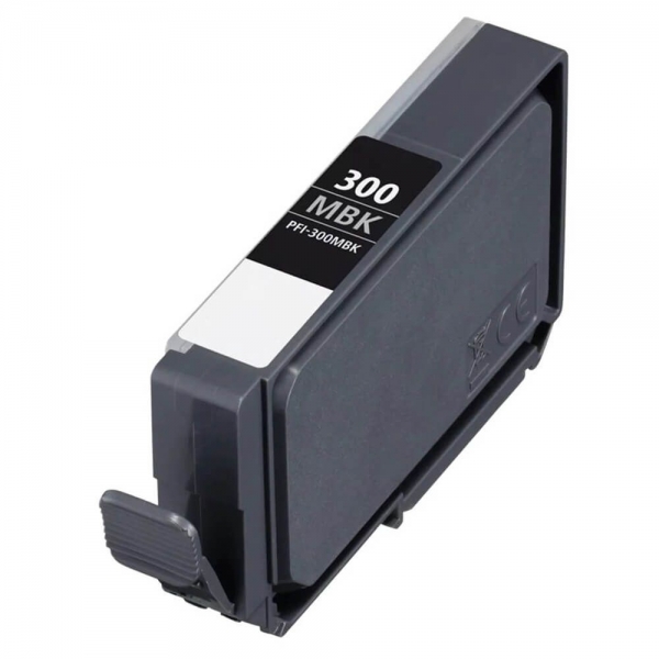 Canon Pfi300 Negro Mate Cartucho De Tinta Pigmentada Generico - Reemplaza 4192C001/Pfi300Mbk