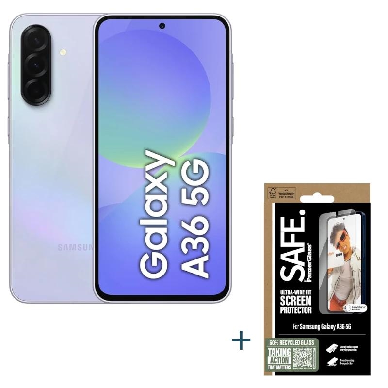 Samsung Galaxy A36 256Gb 8Gb Lavander+Prot Safe