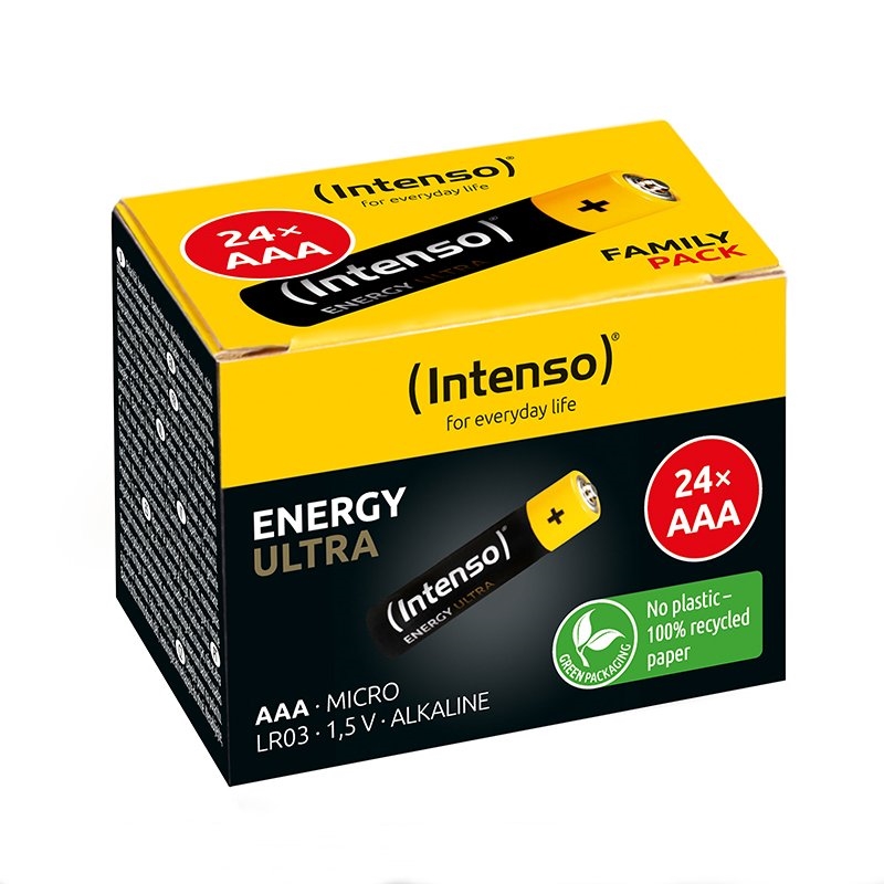 Intenso Pila Alcalina Energy Ultra Aaalr03 Box-24