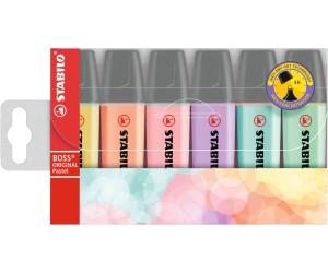 Stabilo Marcador Fluorescente Boss Original C/Surtidos Pastel Blíster 6 Ud