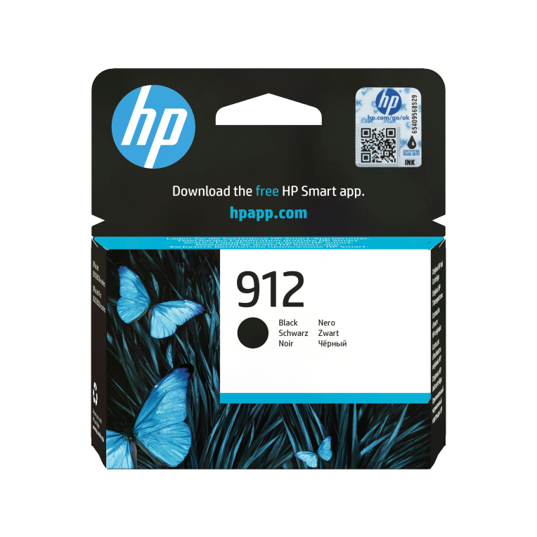Hp Cartucho De Tinta Original 912 Negro