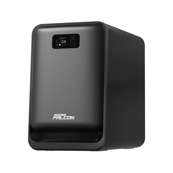 Creality Falcon Ap1 Purificador De Humo Sobremesa - Flujo De Aire 360º - 99% De Eficiencia - Filtros De Larga Duraccion - Monitoreo En Tiempo Real - Menos De 57 Db
