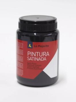La Pajarita Témpera Escolar Bote De 35Ml Satinada Negro L-22