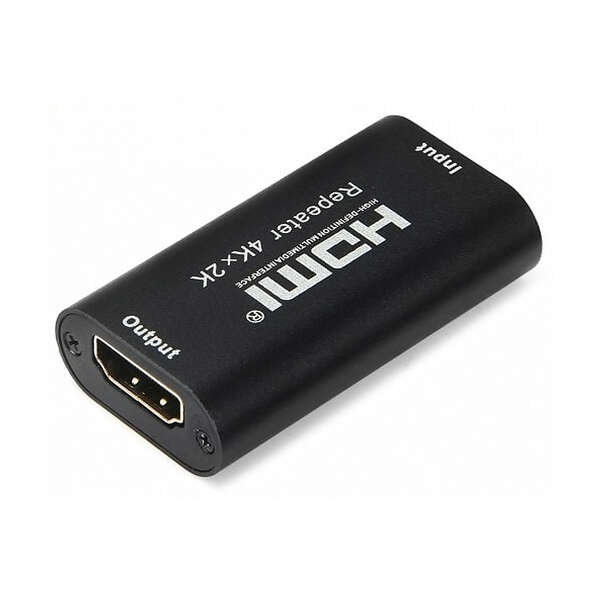 Aisens Repetidor Hdmi Alta Velocidad / Hec - Conectores Tipo A Hembra En Ambos Extremos - Color Negro