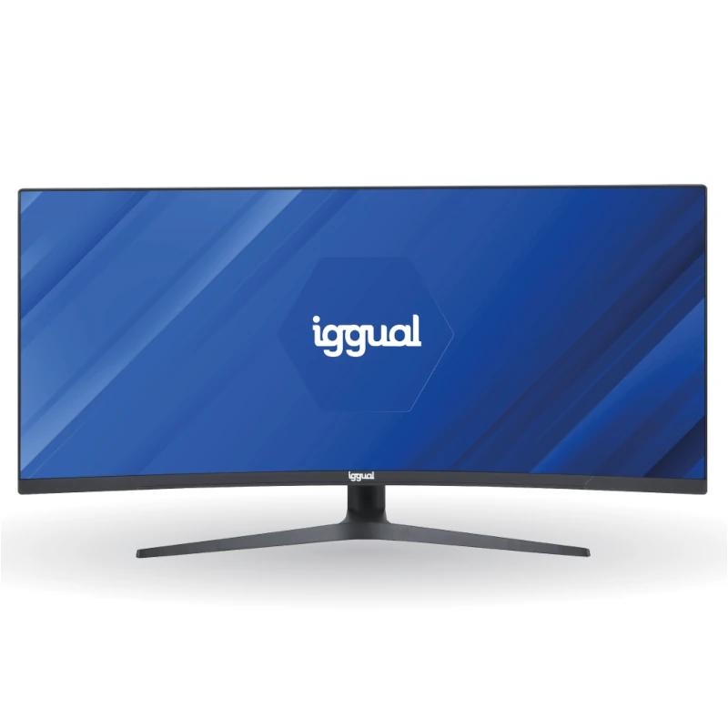 Iggual Monitor 34" Uwqhd 1Ms 2Dp 2Hdmi Mm Aa Curvo