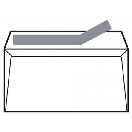 Sam Pack De 250 Sobres De Papel Offset 100Grs - Medidas 260X360Mm - Autoadhesivo Con Tira De Silicona - Color Blanco