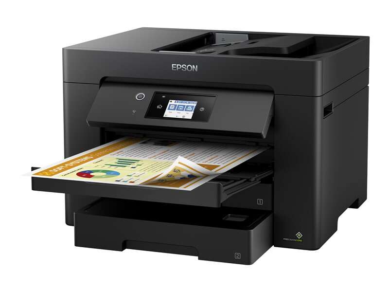 Epson Workforce Wf7830Dtwf Impresora Multifuncion Color A3 Duplex Fax Wifi 25Ppm