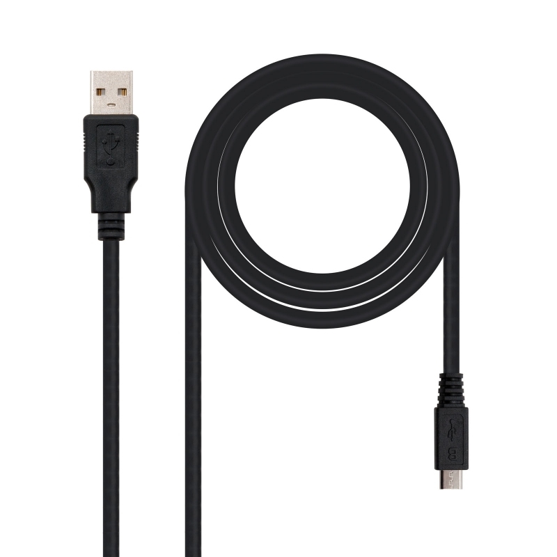 Nanocable Cable Usb 2.0 A/M Micro Usb B/M 0,8 M