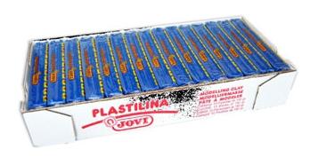 Jovi Plastilina School Pastilla 150Gr Azul Oscuro Caja 15 Ud