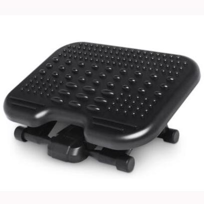 Kensington Reposapiés Solemassage Para Ejercicio Ajustable 5 Alturas Negro