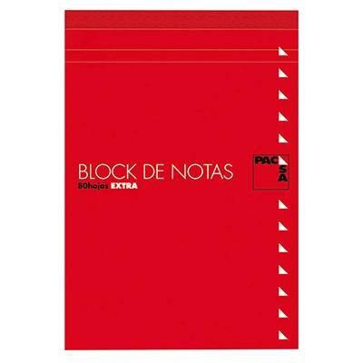 Pacsa Bloc Notas 80H Trepadas Folio 4X4 Con Tapa -10U-