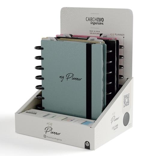 Carchivo Expositor 4 My Planner Ingeniox "Classic" 240 Pag Surtidos