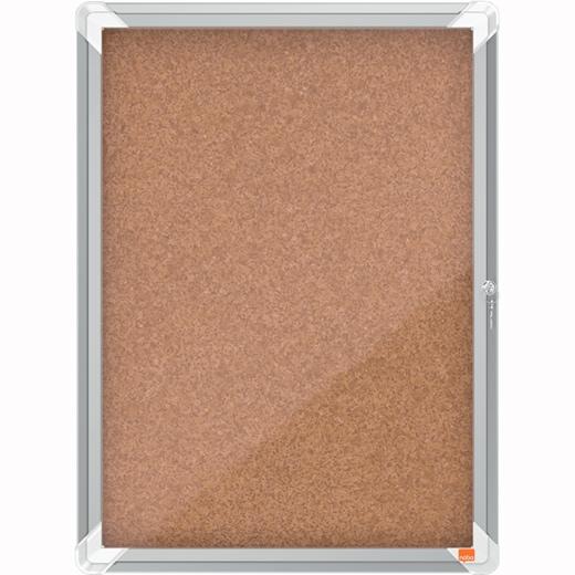 Nobo Vitrina Interior Para 4 Hojas A4 Con Superficie De Corcho