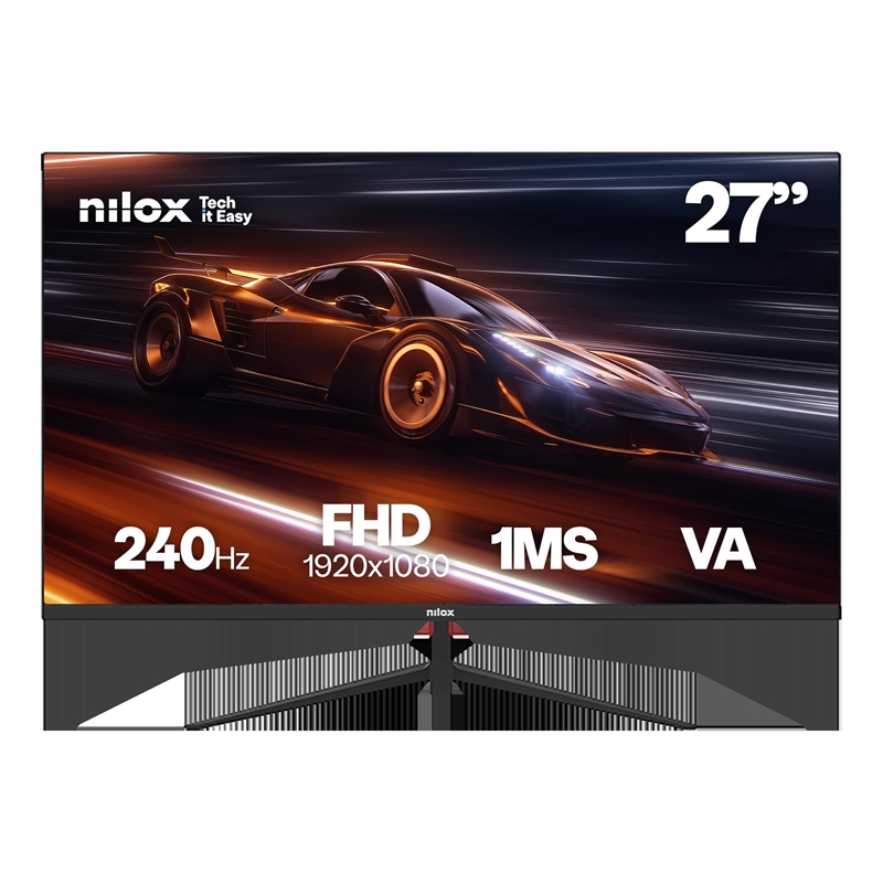 Nilox Nxm27Fhd2401 Monitor 27" Va 240Hz Hdmi Dp