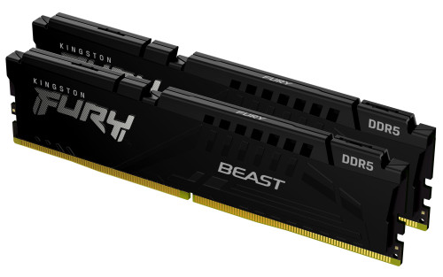 Kingston Fury Beast Memoria Ram Ddr5 6000Mts 32Gb (2 X 16 Gb) 1.35V Cl30 Dimm